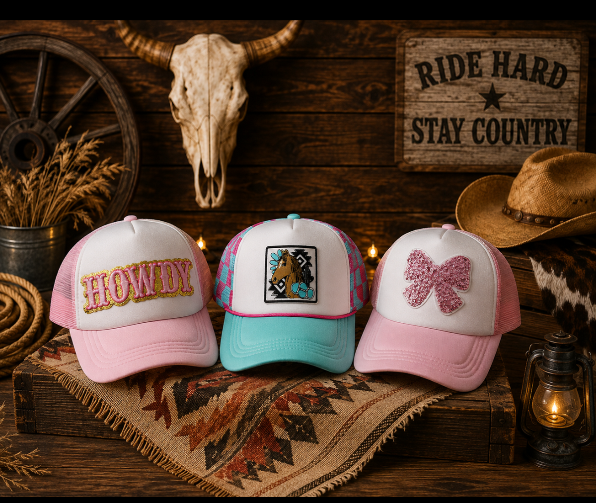 WESTERN TRUCKER HAT