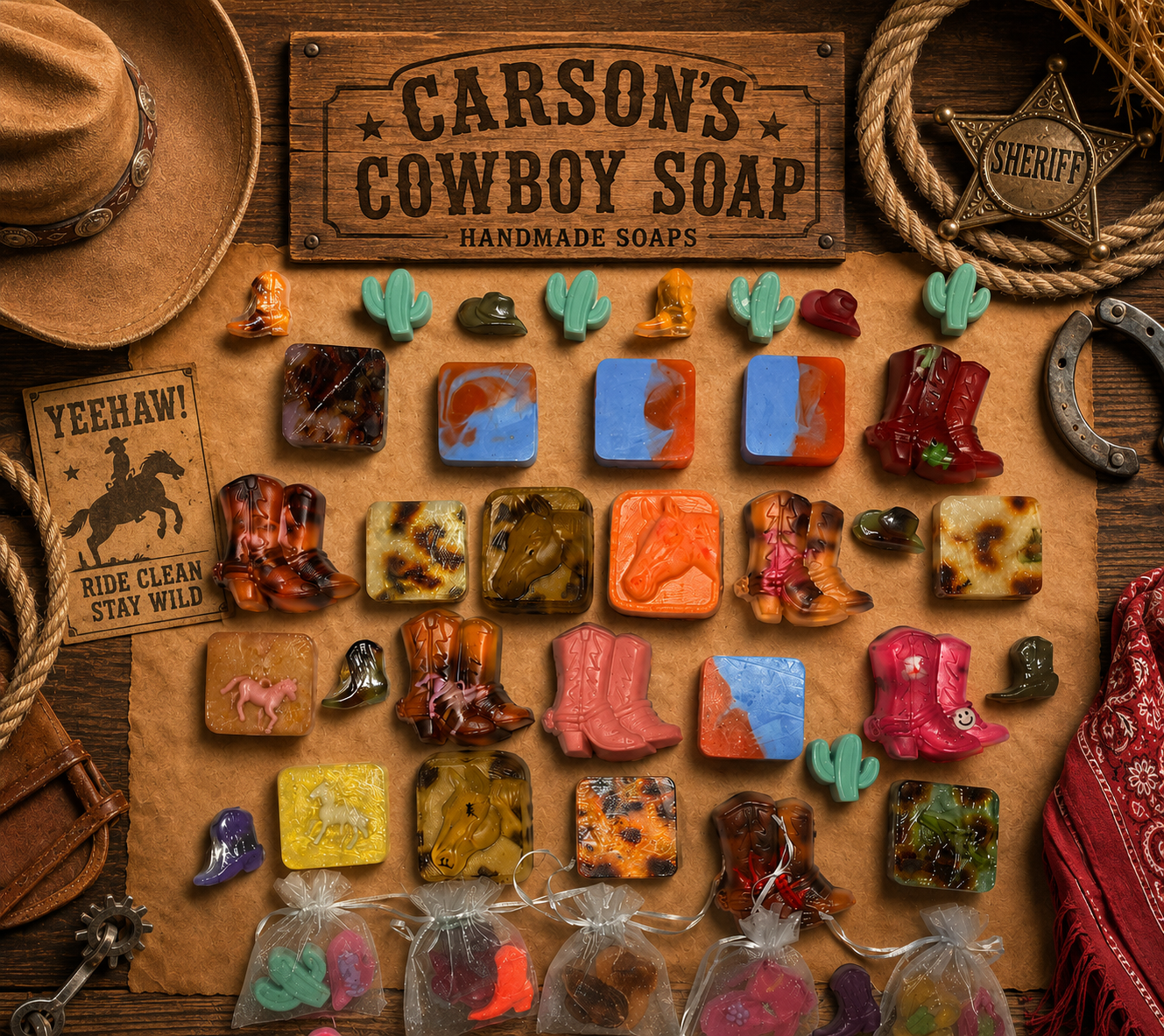 Carson’s Cowboy Soap