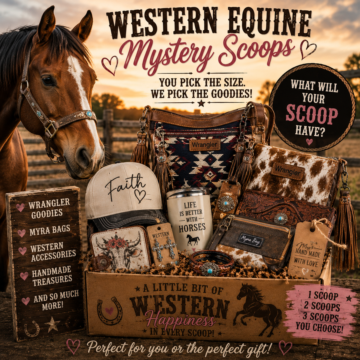 Western/Equine Mystery Scoops